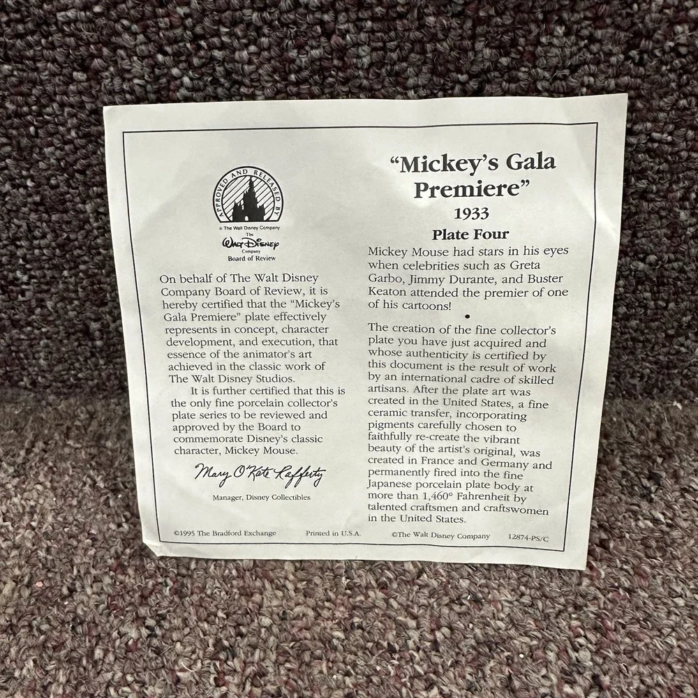 The Bradford Exchange disney collector